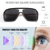 Transparent Black Frame | Gray Lenses