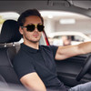 Dark Green Frame | Gradient Gray Lenses