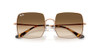 Rose Gold/Clear Gradient Brown Rose Gold/Clear Gradient Brown