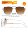White Frame & Gradual Tea Lens