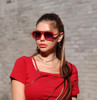 Red Frame & Gradual Grey Lens