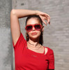 Red Frame & Gradual Grey Lens