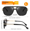 Black Frame & Grey Lens