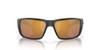 Matte Black/Gold Mirrored Polarized 580g