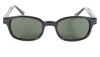 Black Frame/Dark Green Lens