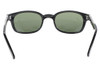 Black Frame/Dark Green Lens