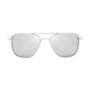 008 Silver Frame White Mirrored Lenses