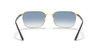 Gold/Clear Gradient Blue
