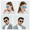 Gold Frame Black Lens
