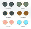 Gold Frame Black Lens