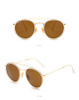 Gold Frame Brown Lens