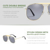 Gold Frame / Grey Lens