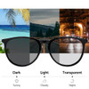 A2 Black Frame Photochromic Lens