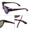 Leopard Frame/ Green Mirrored Lens