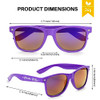 Purple Bachelorette Sunglsses