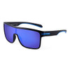 Black Frame / Polarized Flash Blue Lens