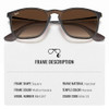 Matte Havana Frame | Brown Gradient Lens