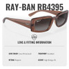 Polished Transparent Brown Frame |Polarized Grey Lens