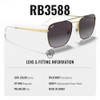 Polished Black on Gold Frame | Grey Lens
