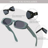 Green Frame/Black Lens