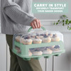 Green - 24 Cupcake Carrier