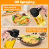 Oil Dispenser with Black Lid