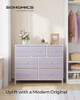 Snow White + Pale Purple