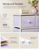 Snow White + Pale Purple