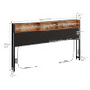 Rustic Brown + Black