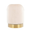 Gold Steel, Cream Velvet