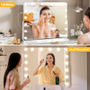 White-16 Led Bulbs & Bluetooth