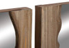 Natural Wood Brown, Set of 2