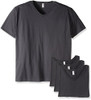 V-neck - 4 Pack - Charcoal