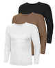 Black, White, Khaki