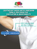 White - Micro Mesh Coolzone Underarm