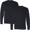 Long Sleeve - 2 Pack - Black