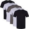 Assorted Black/Grey (4-pack)