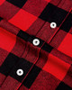A-black Red Plaid
