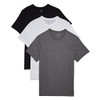 White/Black/Heather Grey