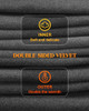 Black, Dark Grey, Navy Blue