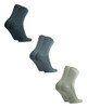 Multicolor 3 Pairs (1 X Light Green, 1 X Medium Green, 1 X Dark Green)