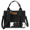 Mini Cow Print Black