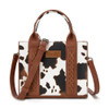 Mini Allover Cow Print Brown