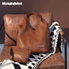 B Tassel Dark Brown