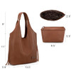 B Tassel Dark Brown