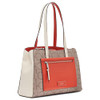 Almond/Taupe/Spicy Orange Logo