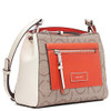 Almond/Taupe/Spicy Orange Logo