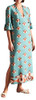 Blue With Print