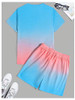 Blue and Pink