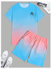 Blue and Pink